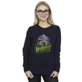 thumbnail image 2 of Beetlejuice Womens Purple Circle Sweatshirt, 2 of 3