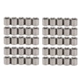 thumbnail image 1 of Round Coupling Nuts,50PCS Cylindrical Coupling Nuts Female Thread Coupling Nuts Cylindrical Coupling Nut Unrivaled Performance, 1 of 14