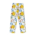 thumbnail image 6 of Balery Ducks and Anchors print Men's Pajama Pants,Ultra Lightweight Pjs,Lounge Pant-Small, 6 of 9