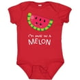 thumbnail image 3 of Inktastic I'm One in a Melon Watermelon Humor Boys or Girls Baby Bodysuit, 3 of 5