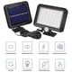 thumbnail image 3 of Lámparas solares para exterior, lámpara solar exterior de 56 LED con detector de movimiento, resistente al agua Ip65, ángulo de iluminación de 120, lámpara solar de pared para jardín con cab, 3 of 5