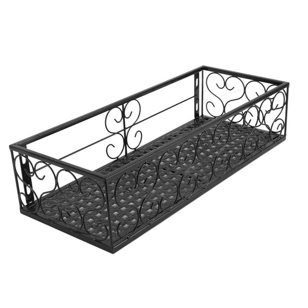 Balcón Bot De La Planta Rack De Maceta, Soporte De Plantas De Metal Para Alféizar De Ventana, Balcón, Pantalla De Velas