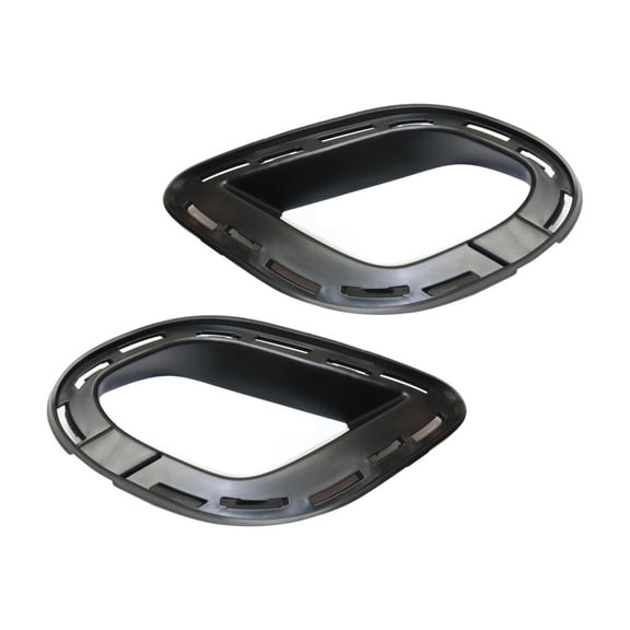 KarParts360 For Dodge Charger 2015 16 17 18 19 2020 Fog Light Bracket Driver And Passenger Side | Pair | Front | With Hood Scoop | SRH Hellcat | CH1038170, CH1039170 | 68280499AA, 68280498AA