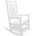thumbnail image 4 of POLYWOOD Presidential Rocking Chair in White, 4 of 5