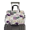 thumbnail image 2 of 16" Laptop Briefcase for Work Travel Laptop Shoulder Bag Carrying Handbag Laptop Case Ginkgo Leaves and Petals, 2 of 8
