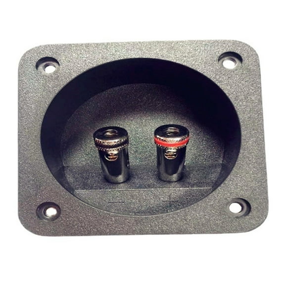 2 Way Terminals Cup Connectors for Speaker Box Subwoofer Banana Terminals