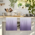 thumbnail image 4 of Purple Ombre Microfiber Kitchen Towel, White Gradient Modern Abstract Art Soft Absorbent Dish Towels, Quick Drying Washable Dishcloths for Kitchen Cleaning, Drying Dishes, 18x28 Inches, 4 of 9