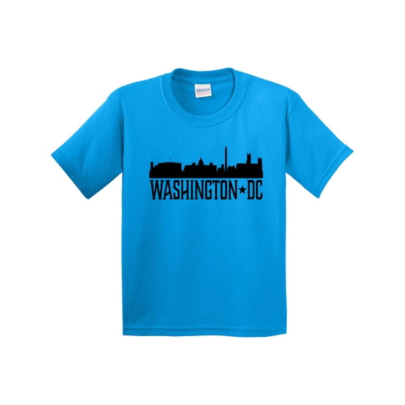 Inktastic Washington Dc Skyline Cities Youth T-Shirt