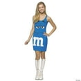 thumbnail image 2 of Blue M&M's Tank Dress Teen Halloween Costume, One Size, (13-16), 2 of 3