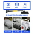 thumbnail image 3 of Labymos 31 Inch Extendable Snow Brush with Squeegee Car Snowbrush and Ice Scraper Ergonomic Foam, 3 of 8