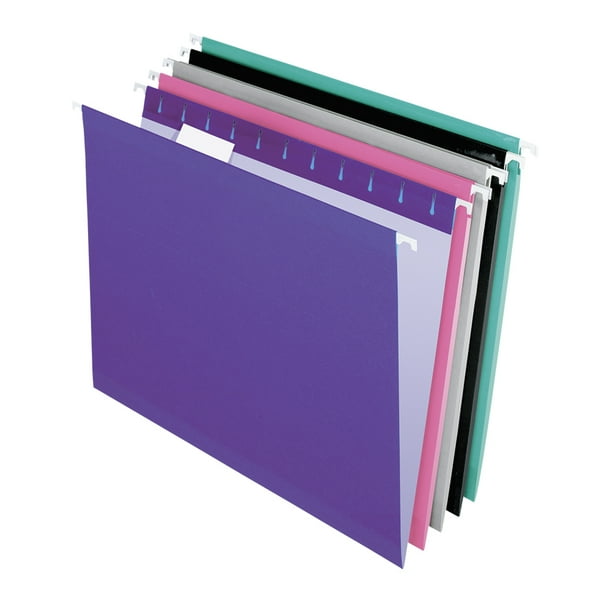 Folder Colgante, Pendaflex, Tamaño Carta, Color Surtido, 4152 1/5, C/25pz