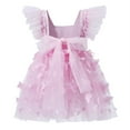 thumbnail image 4 of Shadoumai Girls Dresses Size 5 Delicate Baby Girls Dress With Overlay And Netting Bodice Elegant Romper For, 4 of 5