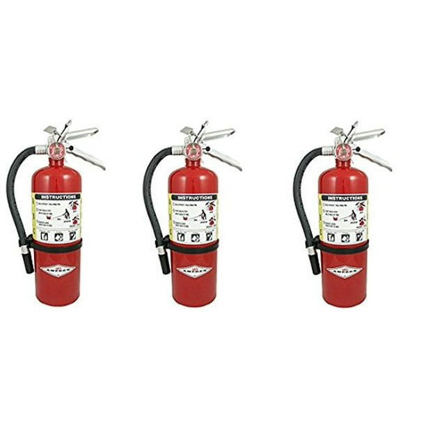 Amerex B500 5lb Abc Dry Chemical Class A B C Fire Extinguisher 3 Walmart Com Walmart Com