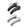 thumbnail image 4 of mmirethe 2piece Seat Adjustment Lever Handle Durable And Reliable Lever Handle For Easy Seat Adjustment Grey+2pcs, 4 of 6