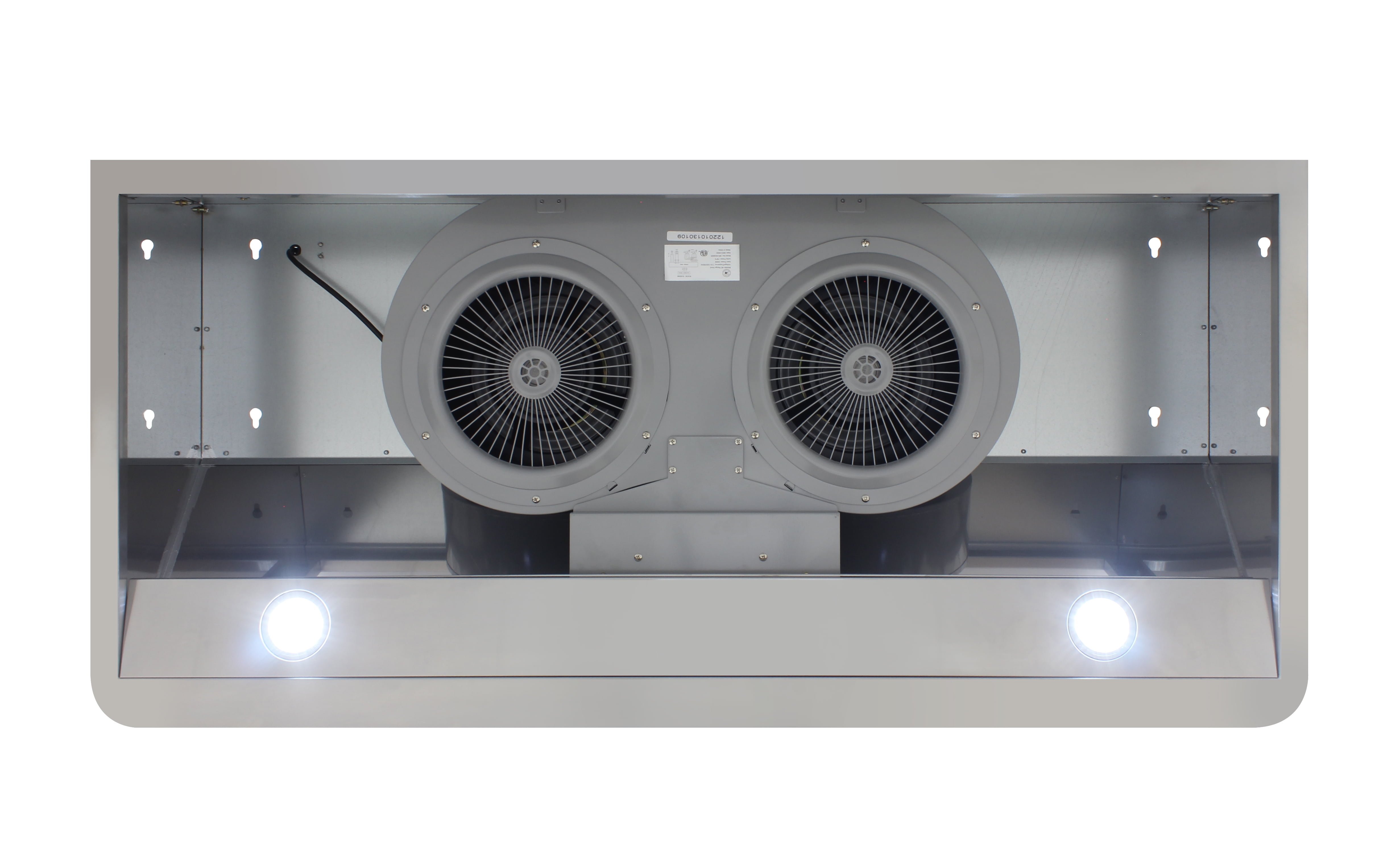 Brama BRHD48SR 48 inch Stainless Steel Gas Range Hood