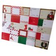 thumbnail image 3 of 6 Sheets Creative Christmas Themed Greeting Sticker Self Adhesive Label Paper Cartoon Gift Tags Decals, 3 of 9