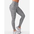 thumbnail image 2 of CoreFlex Leggings with Pockets for Women Charm Scrunch Workout Leggings V Cross Waist Butt Lifting Gym Yoga Pants, 2 of 10