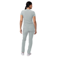 thumbnail image 2 of Adar Addition Go-Basic Scrub Set For Women - Slim V-Neck Scrub Top & Skinny Cargo Scrub Pants, 2 of 7