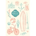 thumbnail image 5 of Naples, Florida, The Beach Life, Collage, Lantern Press, Premium Playing Cards, 52 Card Deck with Jokers, USA Made, 5 of 5