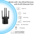 thumbnail image 7 of WiFi Extender, WiFi Extenders Signal Booster for Home, WiFi Booster Signal Amplifier 360° Full Coverage Up to 8990 Sq.ft & 35 Devi, 7 of 7