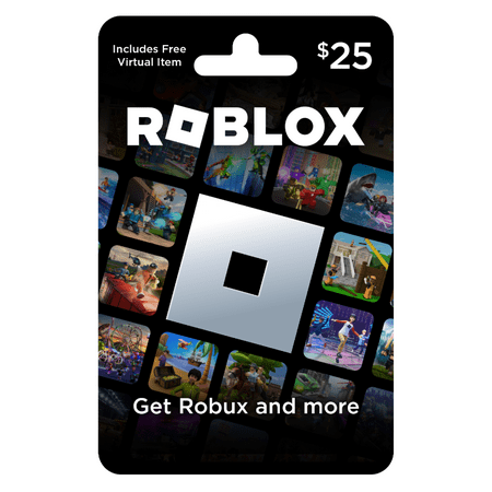 Roblox 25 Gift Card [Physical Card]