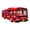 Red, variant on HIOYAKY Simulation Remote Control Car City & Coach Bus Toy for Kids, Realistic Bus Model with Opening Doors, Light & Sound Effects, Play Vehicle Toy Gift for Boys