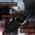 thumbnail image 2 of LinenLoon Boat Trailer Transom Tie Downs Straps 1200 LBS, 2" x 4' Adjustable Boat Buckle Transom Tie Downs to Trailer, Marine, Jet ski, Pontoon, with Quick Release Buckle & Anti-Scratch Hooks, 2 of 5