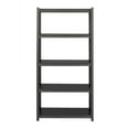 thumbnail image 4 of Iron Horse 3200 Riveted Steel Shelving 5-Shelf Unit, 18D x 36W x 72H, Gunmetal Gray/Black, 4 of 12