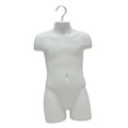 thumbnail image 1 of ziyahi Children Half Body Display Mannequin Model Tops for Shirts Coats White 52cm, 1 of 6