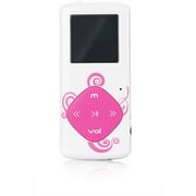 MP3 Player, White/Pink