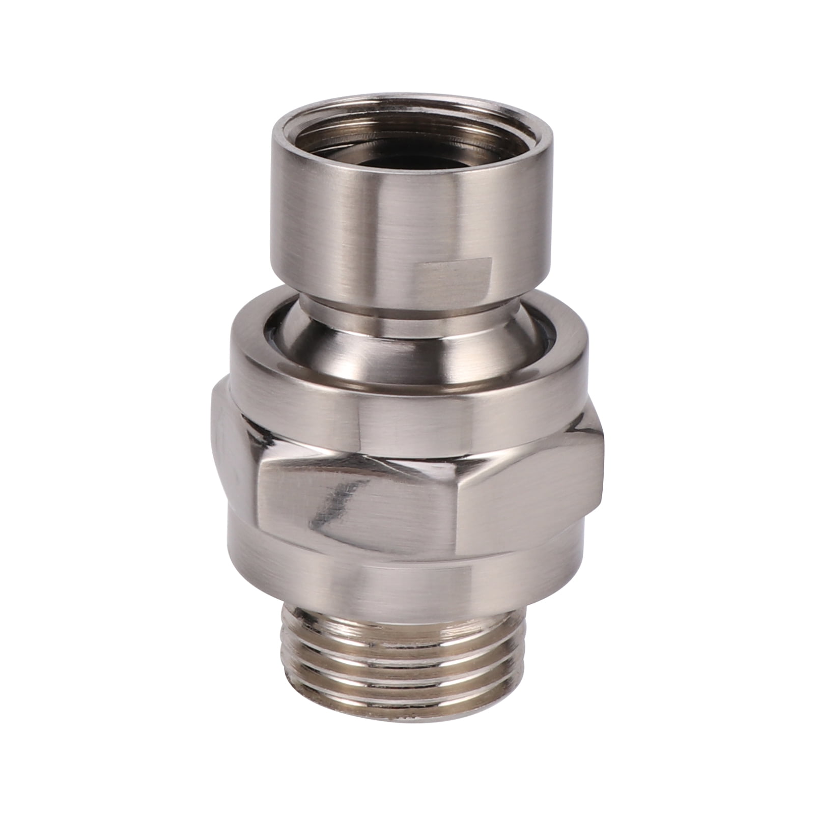 Shower Head Connector Arm Extension Swivel Adapter Large Water Flow