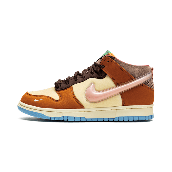NIKE MENS Dunk Mid "Social Status - Chocolate Milk" DJ1173 700 from Stadium Goods