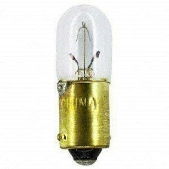 CEC INDUSTRIES 1815 LAMP, INCANDESCENT, MINI BAYONET/BA9S, 14V, 2.8W