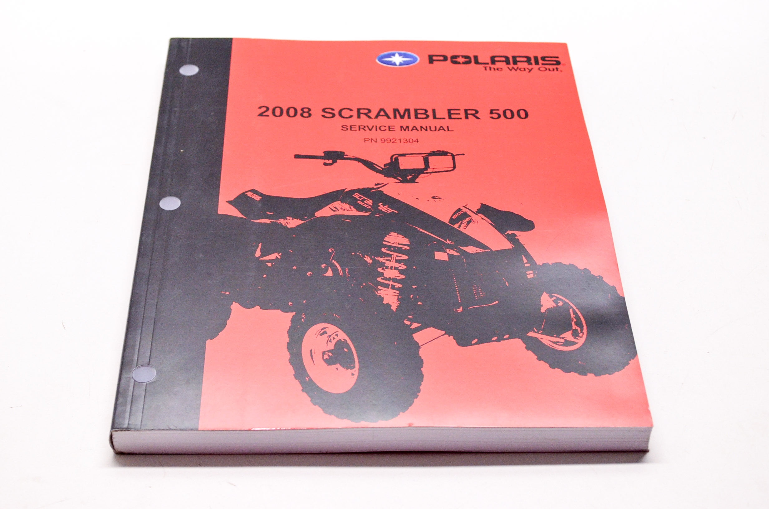 Polaris 9921304 2008 Scrambler 500 Shop Service Repair Manual QTY 1 -  Walmart.com