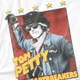 thumbnail image 2 of Tom Petty Change Of Heart Women's Boxy Cropped T-Shirt Casual Graphic Tee, 2 of 6