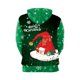 thumbnail image 3 of Green Hoodies Merry Christmas Hood Pullover Santa Hat Printed Sweatshirt Warm Pocket Streetwear Y2K Tracksuit Men Clothing, 3 of 3