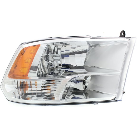 Headlight Compatible with DODGE RAM FULL SIZE P/U 2009-2012 RH Assembly Halogen with Quad Lamps (3500 To 7-23-2012) Code LME - CAPA