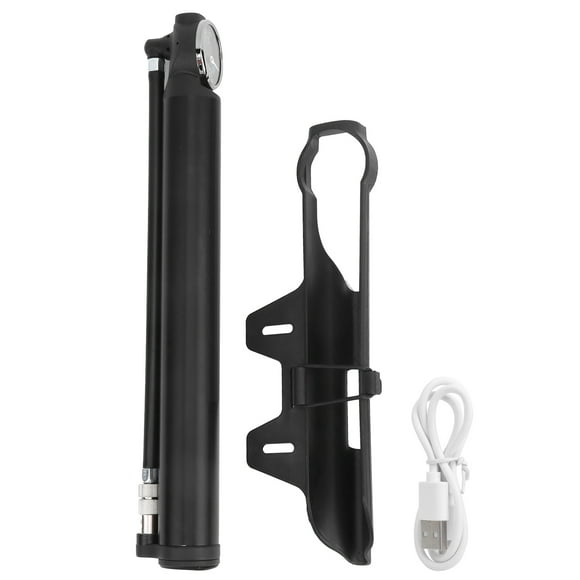 Outdoor Mountain Bike Electric Inflator Digital Display Schrader Presta Valve Universal