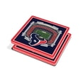 thumbnail image 2 of YouTheFan 9025689 NFL Houston Texans Stade NRG 3D StadiumViews Coaster Set - Pack de 2, 2 of 5