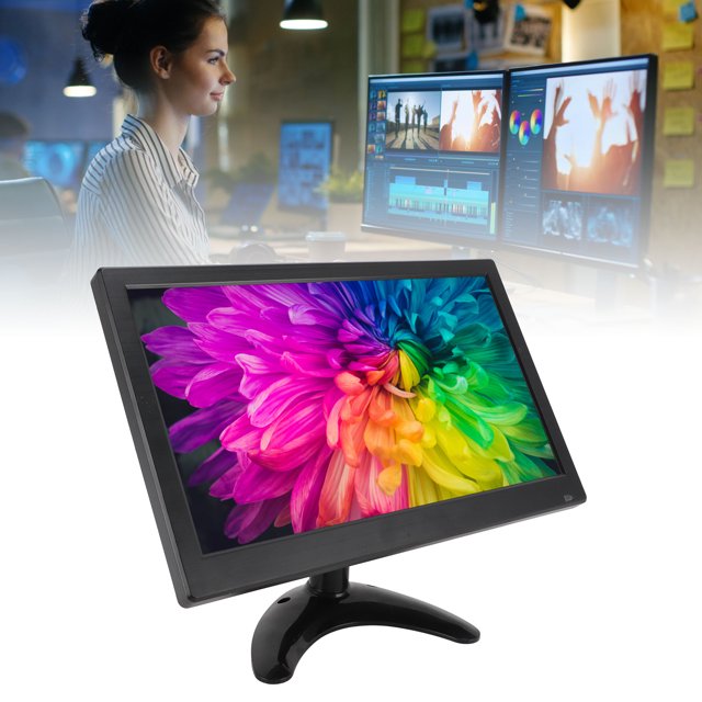 Pantalla Externa HD De 11,6 Pulgadas 1920 X 1080, Interfaz BNC AV VGA USB MIC AUX, Pantalla De Vídeo De Marcha Atrás Para Trabajo, Juegos, Entretenimiento