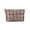 ZB-Brown, variant on breaise Puffer Quilted Makeup Bag with Handle, Cute Puffy Cotton Cosmetic Bags for Women, Checkered Toiletry Zipper Pouch, Travel Essentials Storage Organizer Clutch Pouches Pencil Case
