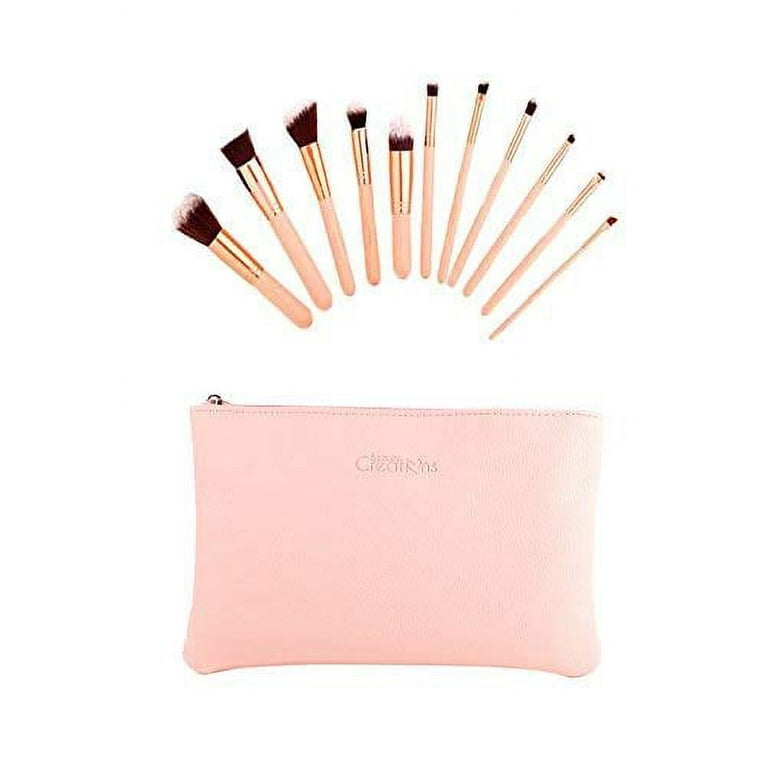 BEAUTY CREATIONS Royal Rose Pink 12 pc Brush Set