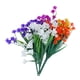 thumbnail image 1 of Ramo de flores de simulación de 5 piezas, ramo de flores de plástico realistas, ramo de flores vívidas, adorno para boda, hogar, fiesta, bar, decoración, 1 of 7