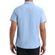 thumbnail image 3 of CAMISAS DE VESTIR PARA HOMBRE SÓLIDAS CORTAS DE ALGODÓN AJUSTE REGULAR CON BOTONES CAMISA OXFORD FORMAL S AZUL, 3 of 4