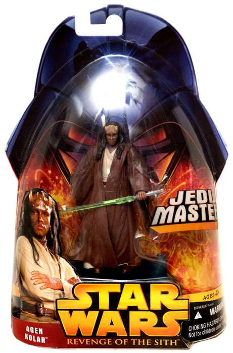Jedi Master Rare Star Wars Revenge of the Sith mini 01 Agen Kolar 