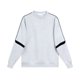 thumbnail image 1 of Heavyweight cotton patchwork sleeve crew neck sweatshirt for men and women, casual pullover sweatshirt for spring and autumn., 1 of 4