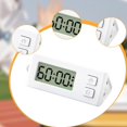 thumbnail image 6 of Fiocias Small Digital Timer Count Down Clock Multifunctional Silent Visual Kitchen Timer White, 6 of 8