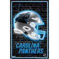 thumbnail image 4 of NFL Carolina Panthers - Neon Helmet 23 Wall Poster with Push Pins, 22.375" x 34", 4 of 5