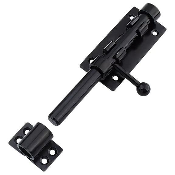 Weatherproof Stainless Steel Outdoor Sliding Door Bolt With Padlock Hole