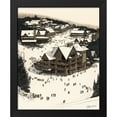 thumbnail image 2 of Maki 26x31 Black Modern Wood Framed Wall Art Titled - Winter_S Profits I, 2 of 6